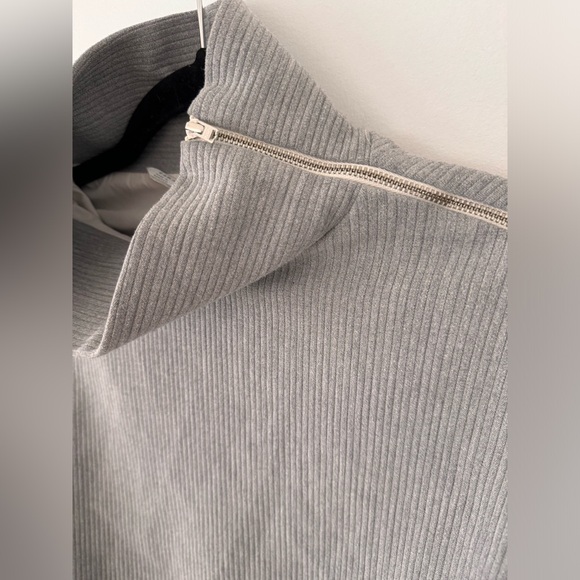 Zara Mock Neck Sweater Shirt - Picture 4 of 9